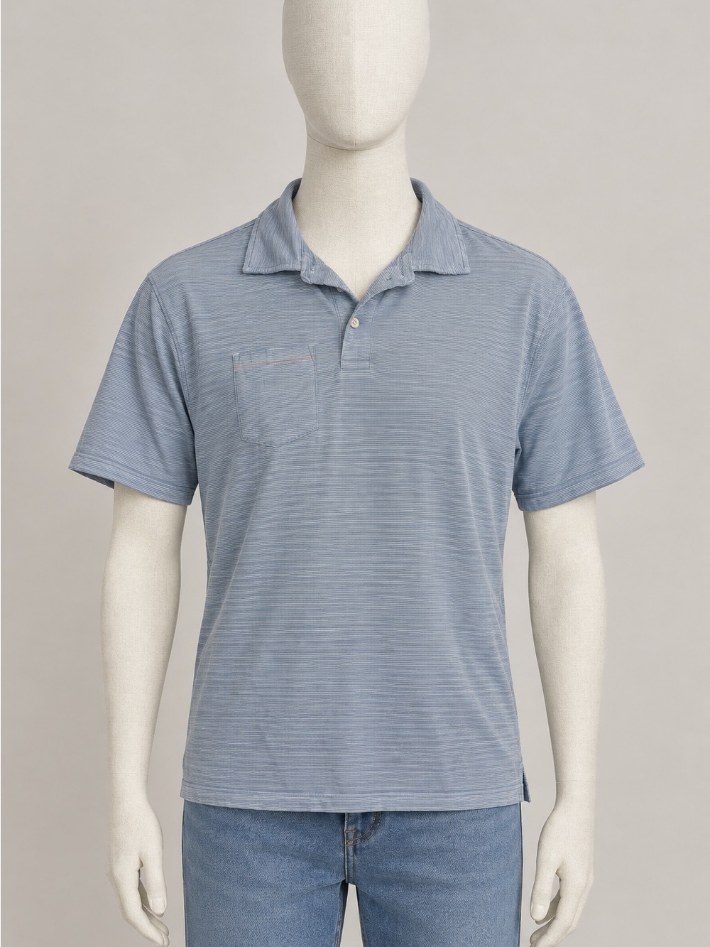 Men's Linksoul Short-Sleeve Polo Shirt - Light Blue